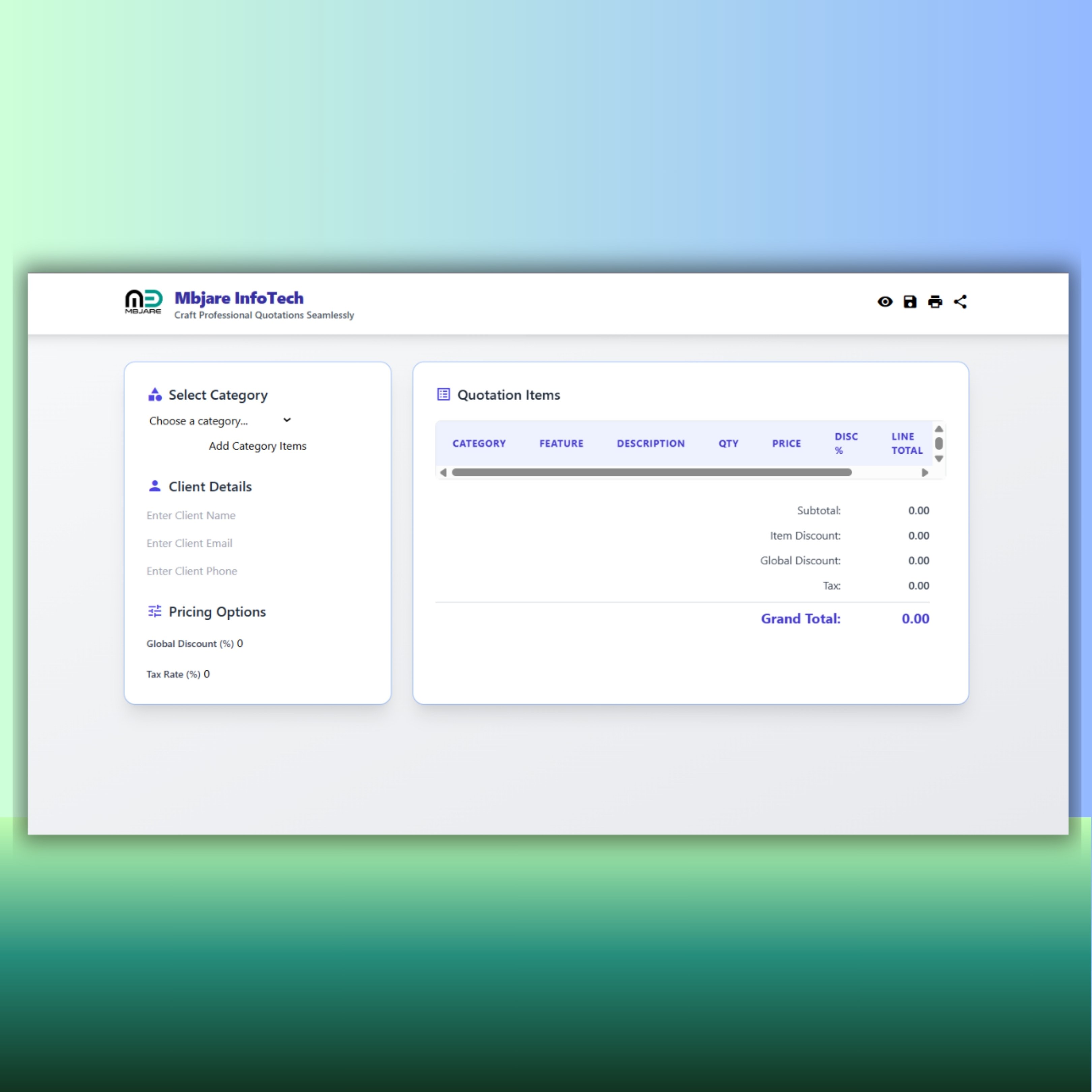 Google Sheets Automation- Quotation Builder